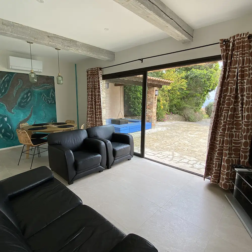 Vivre avec lumière, air et vue mer